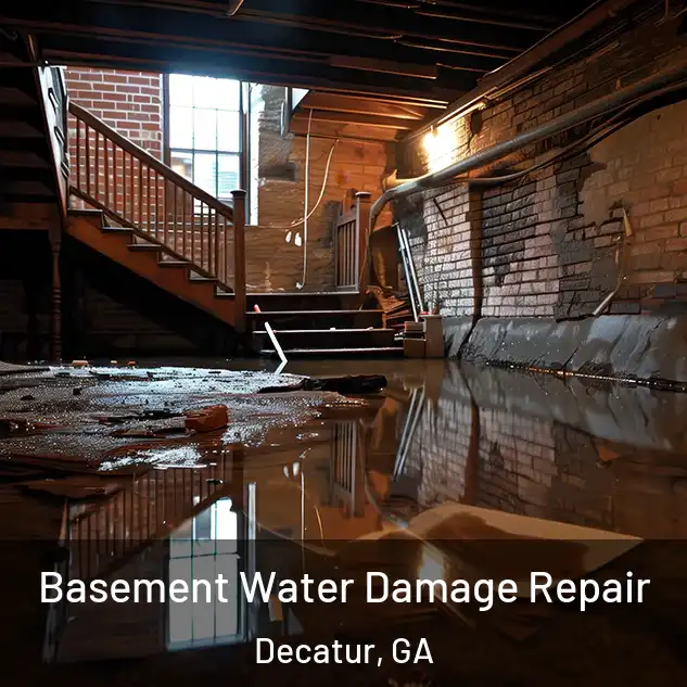  Basement Water Damage Repair Decatur, GA