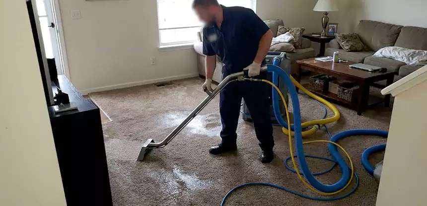 Flooded Basement Carpet Cleanup Decatur
